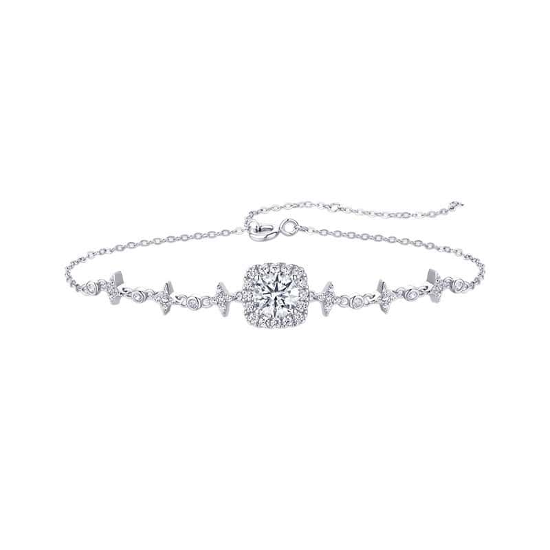 Βραχιόλι Μοϊσανίτης 1ct