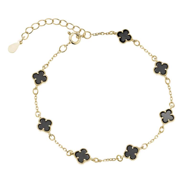 Βραχιόλι Quatrefoil Ασήμι 925