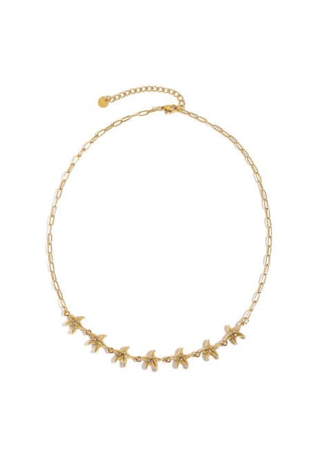 Starfish Glow Κολιέ από Ανοξείδωτο Ατσάλι - Αδιάβροχο & Υποαλλεργικό
