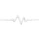 Ασήμι 925 βραχιόλι με ασημένια αλυσίδα Heartbeat