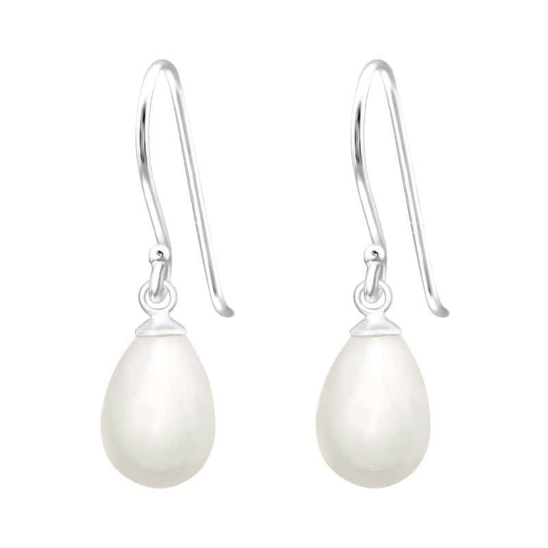 Ασήμι 925 σκουλαρίκια με πέρλες Pearl Tear