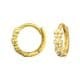 Ασήμι 925 μικροί κρίκοι Golden Daisy 3mm