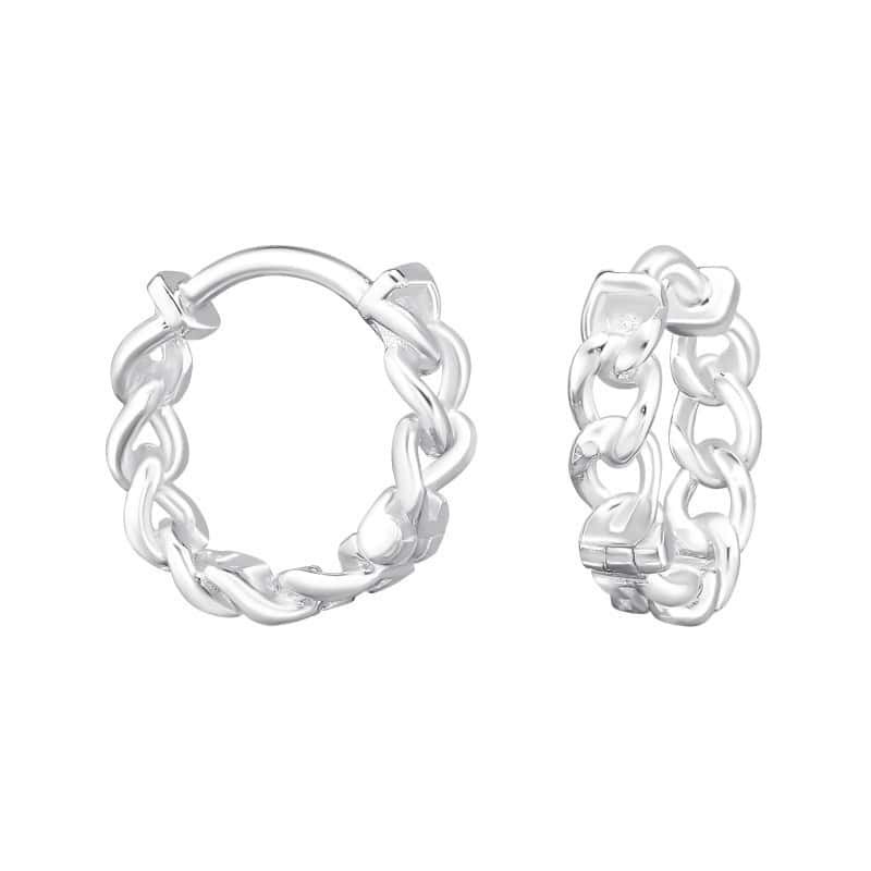 Ασήμι 925 μικροί κρίκοι αλυσίδα chain link