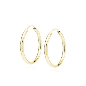 Επίχρυσοι Κρίκοι 14K Πλάτους 2 mm σε 18 έως 70 mm