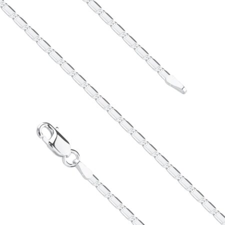 Βραχιόλι Αλυσίδα Σαλιγκάρι Ασήμι 925 18 ή 19 cm
