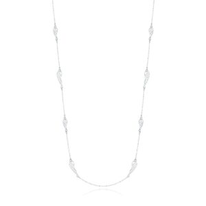 Μακρύ Κολιέ Φτερά 80–83 cm σε Χρυσό 14K ή Ασημί
