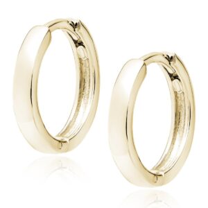 Κρίκοι 13 mm με Κλιπ Ασφαλείας σε Χρυσό 14K ή Ασημί