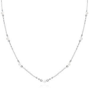 Τσόκερ με Λευκές Πέρλες 3 mm σε Χρυσό 14K ή Ασημί