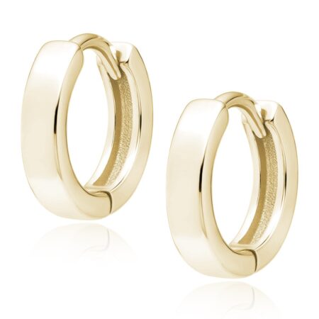 Μικροί Κρίκοι 11 mm Πλάτους 3 mm σε Χρυσό 14K ή Ασημί