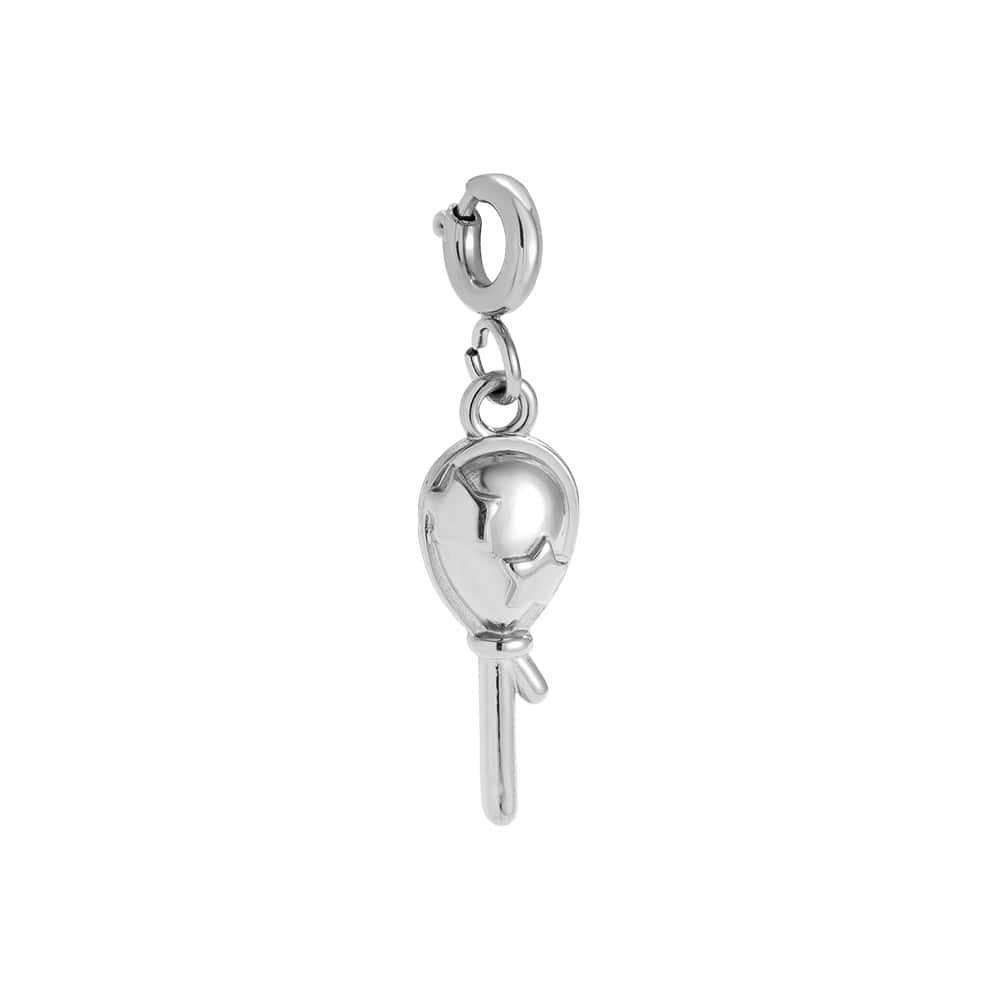 Charm Αλόννησος από Ατσάλι 316L σε Σχήμα Φουσκωτού Μπαλονιού με Κούμπωμα 20,7 mm σε Χρυσό ή Ασημί - Image 2